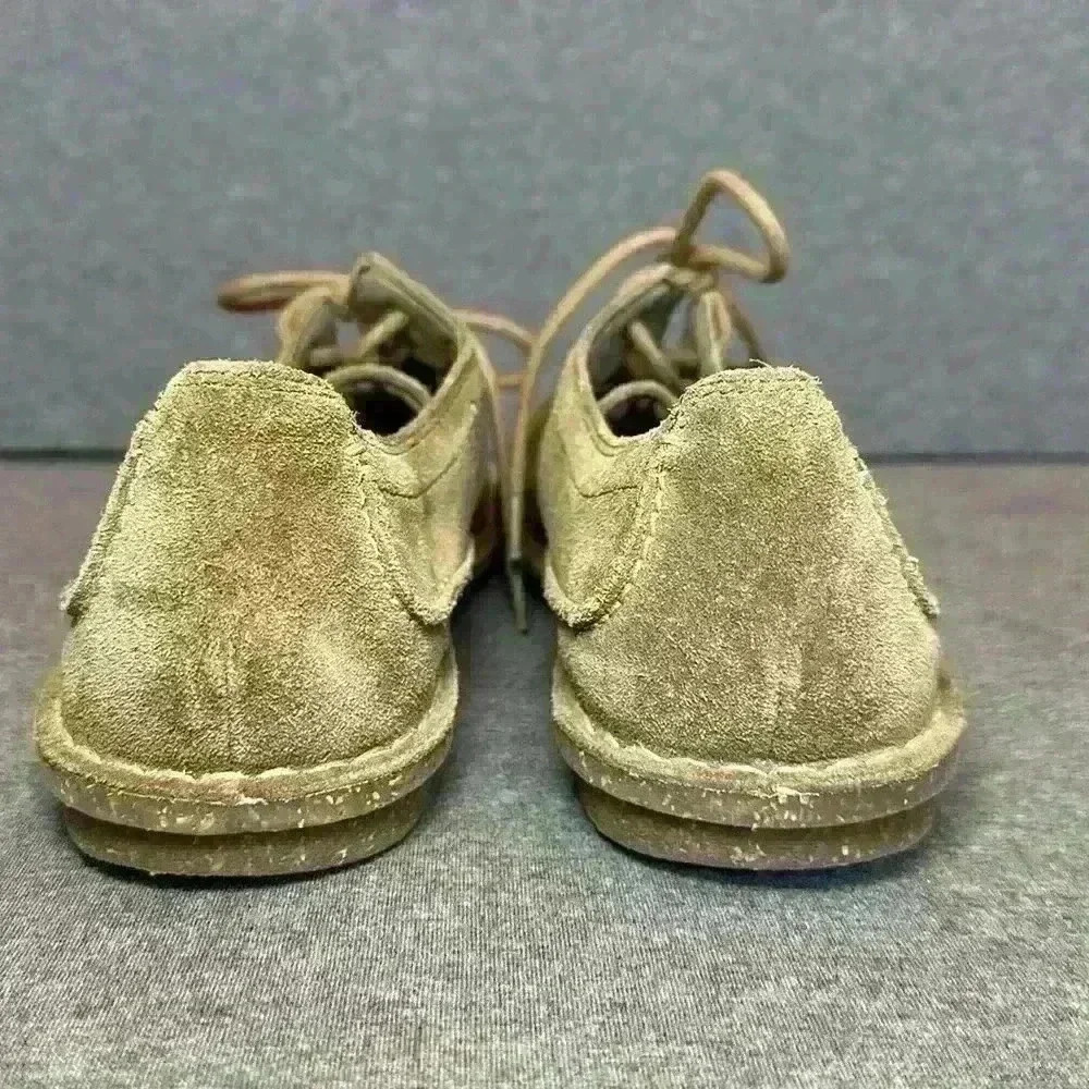 Clarks Collection Womens Brown Leather Suede Low Lace Up Oxford Shoes Size 9.5 - Picture 9 of 12